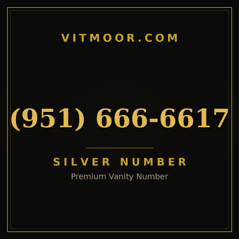 951 666-6617