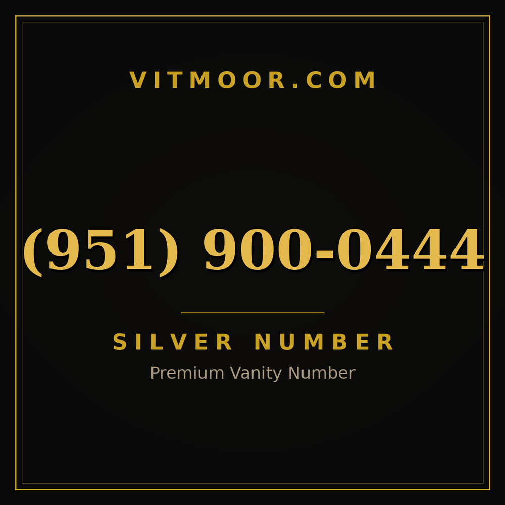 951 900-0444
