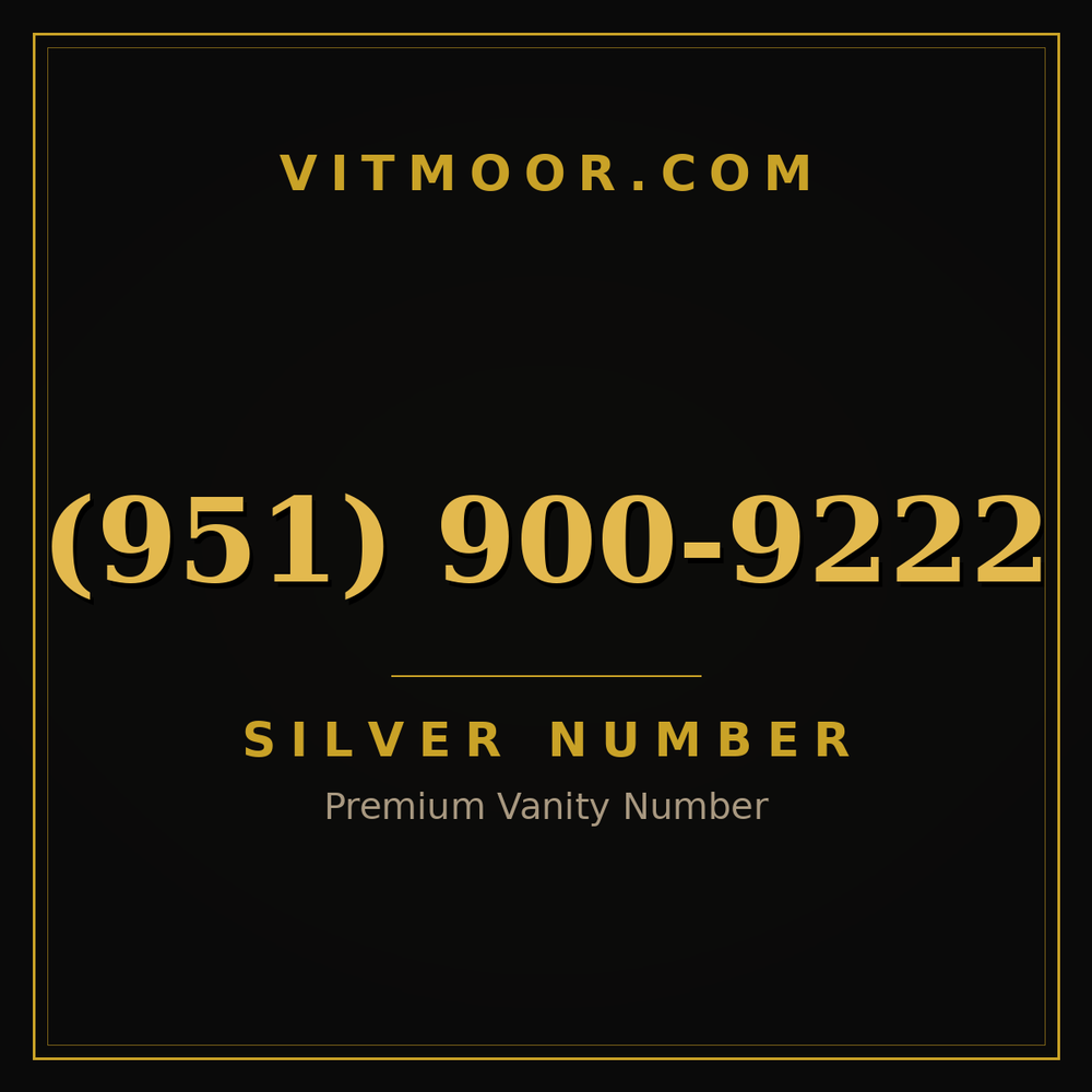 951 900-9222