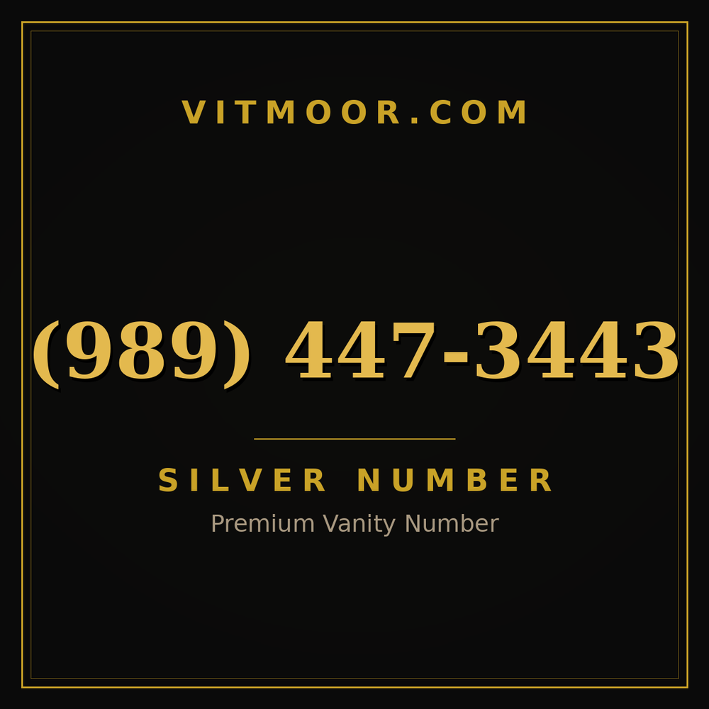 989 447-3443