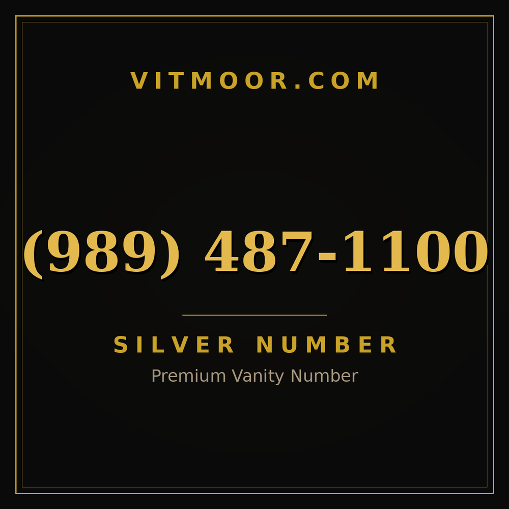 989 487-1100