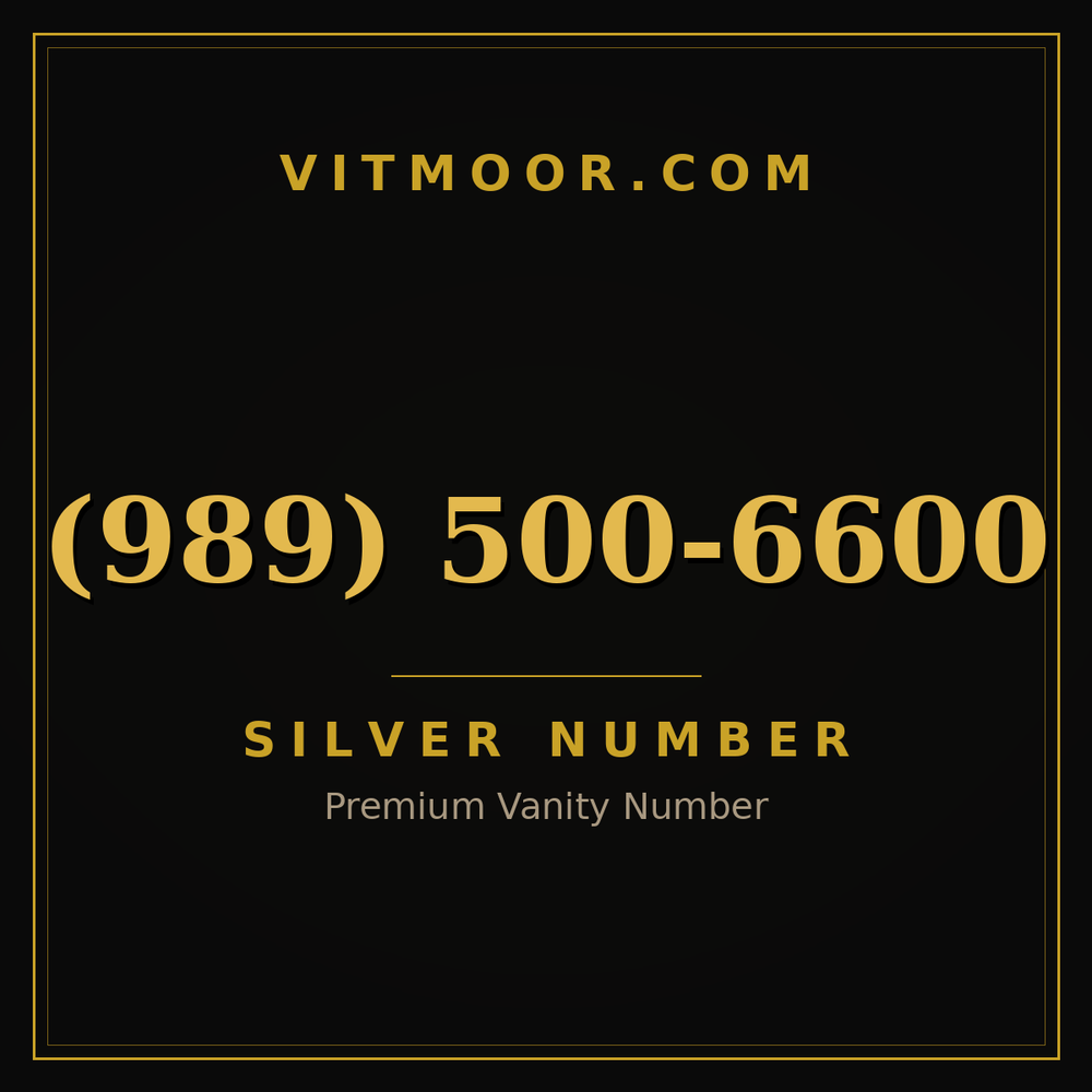 989 500-6600
