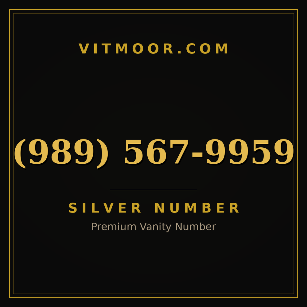 989 567-9959