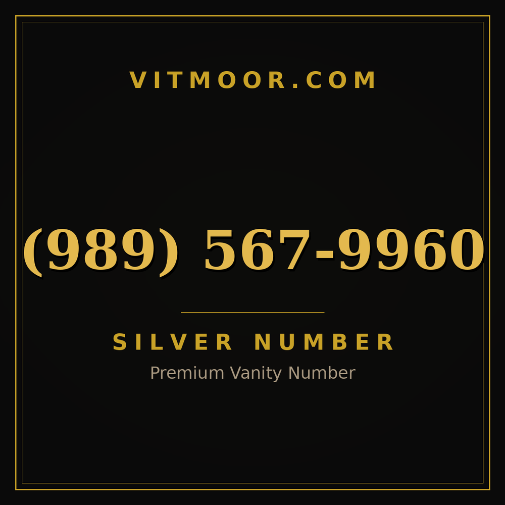 989 567-9960
