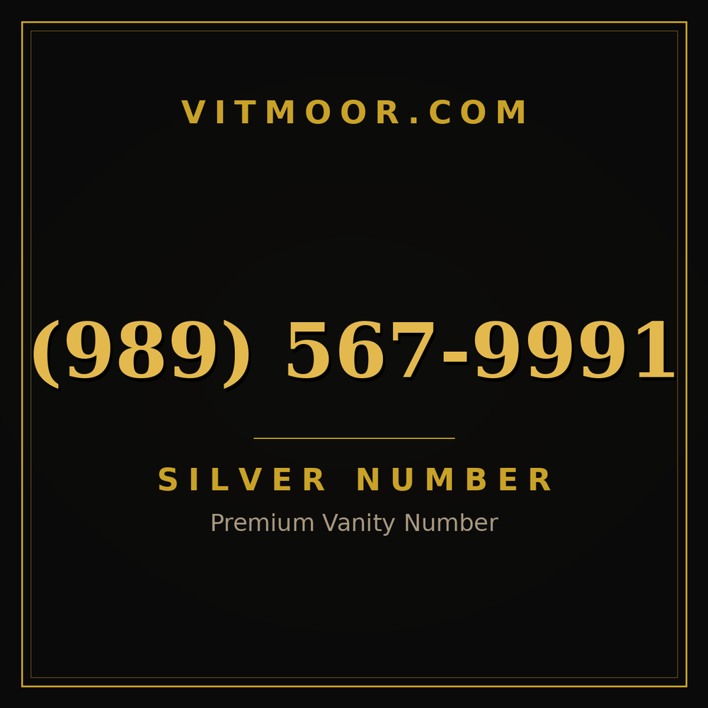 989 567-9991