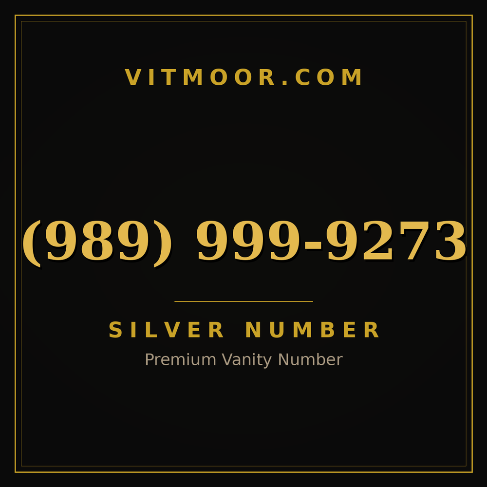 989 999-9273