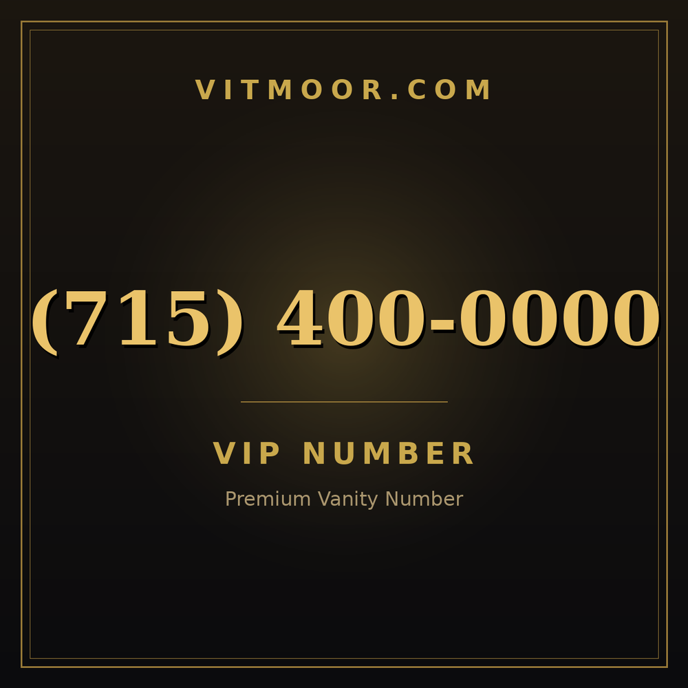 715 400-0000