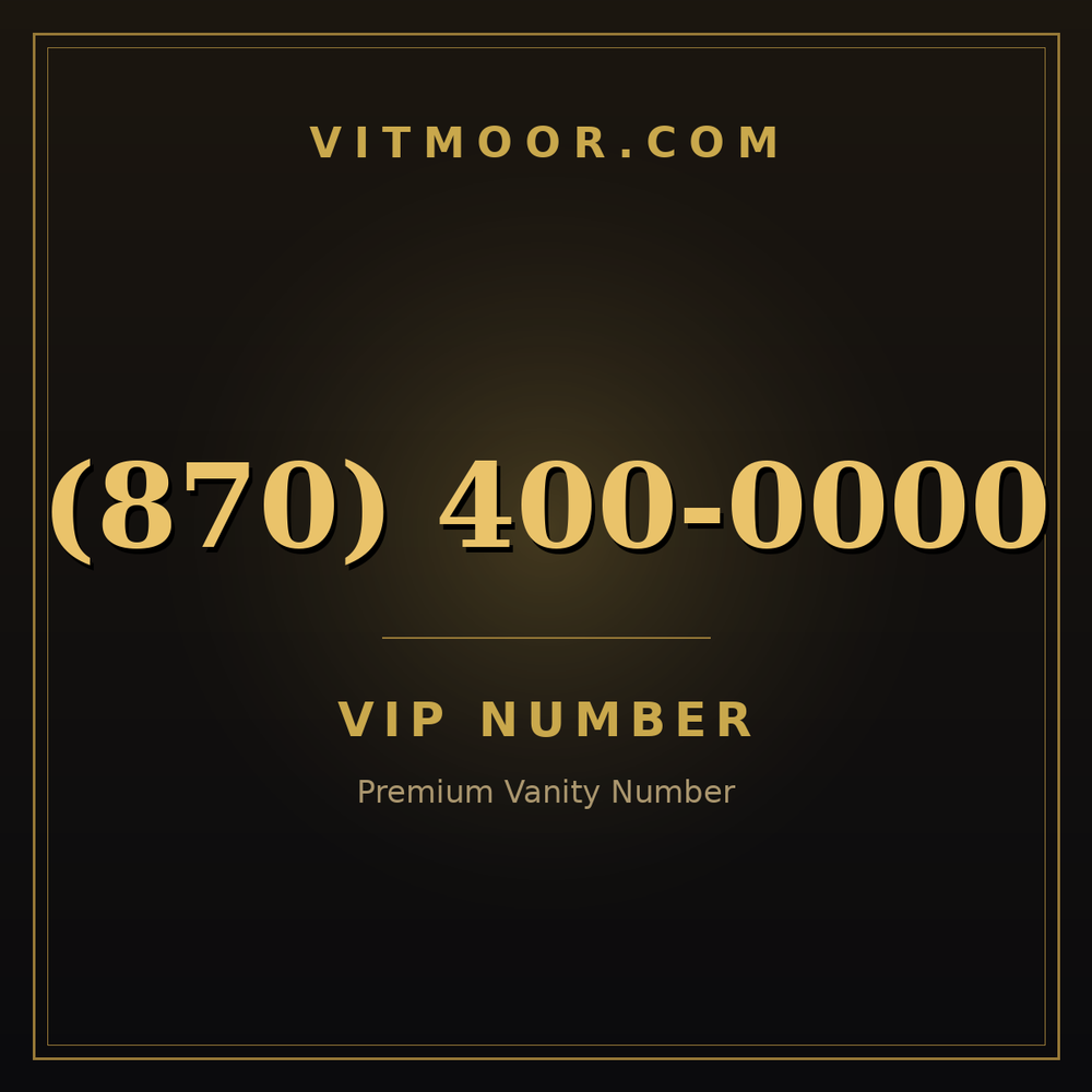 870 400-0000