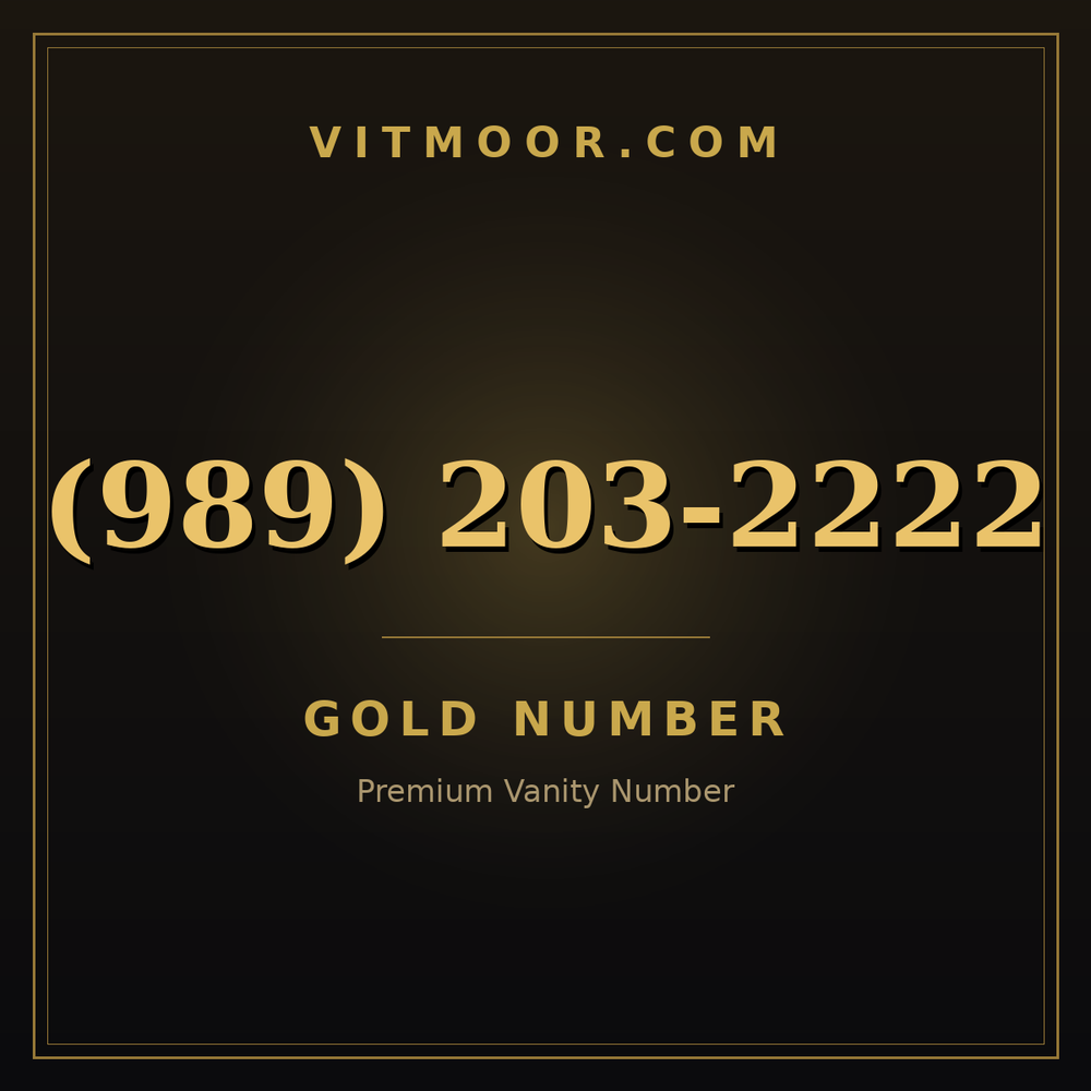 989 203-2222