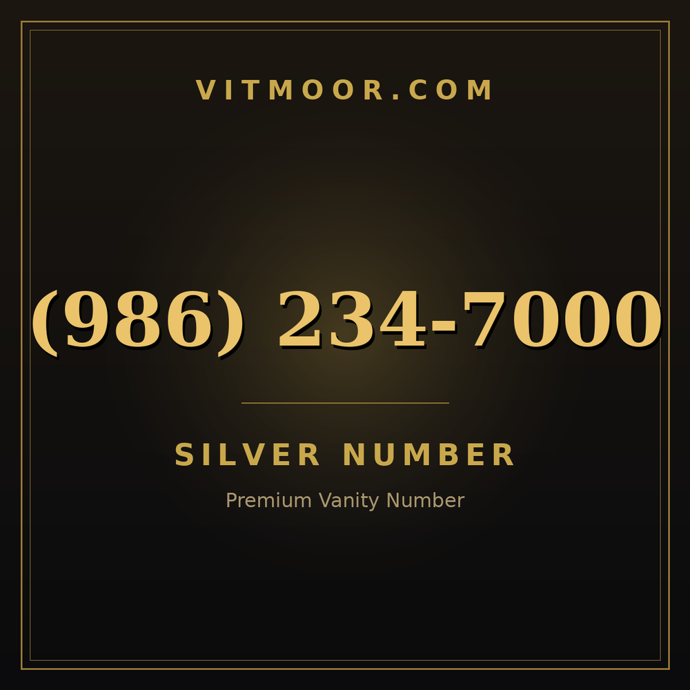 986 234-7000