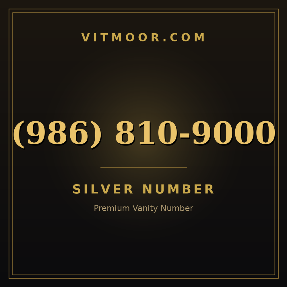 986 810-9000