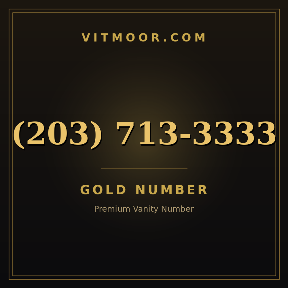 203 713-3333