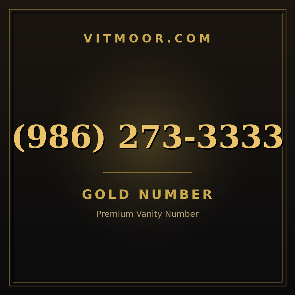 986 273-3333
