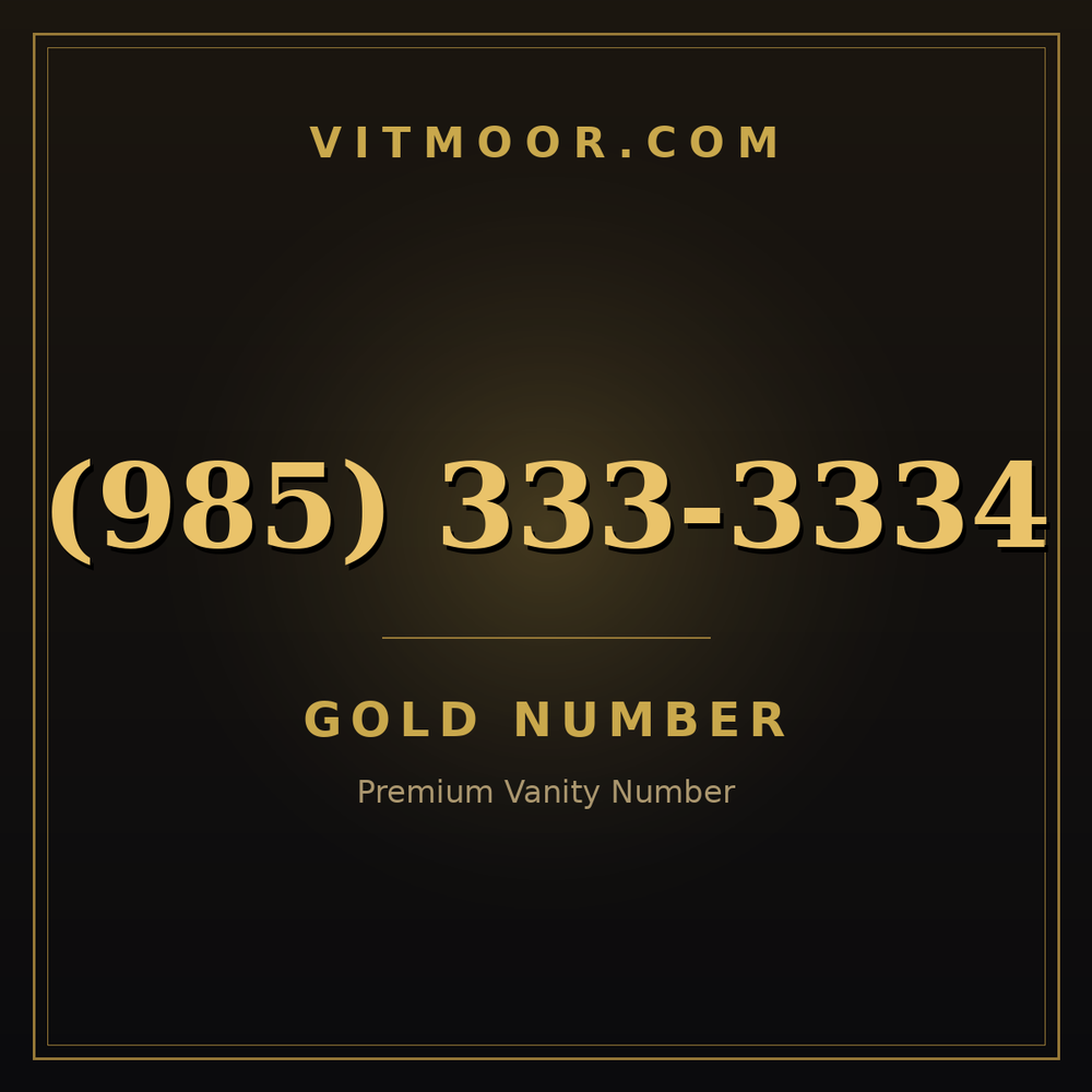 985 333-3334