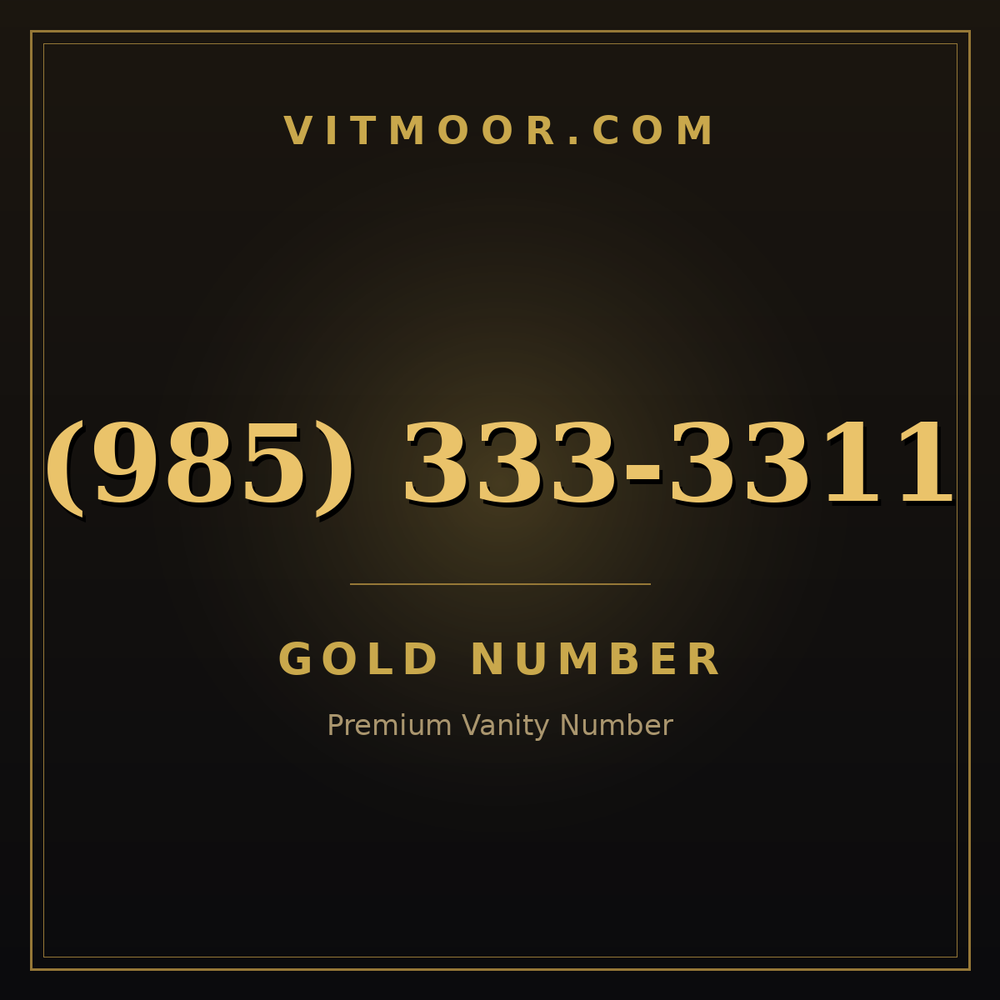 985 333-3311