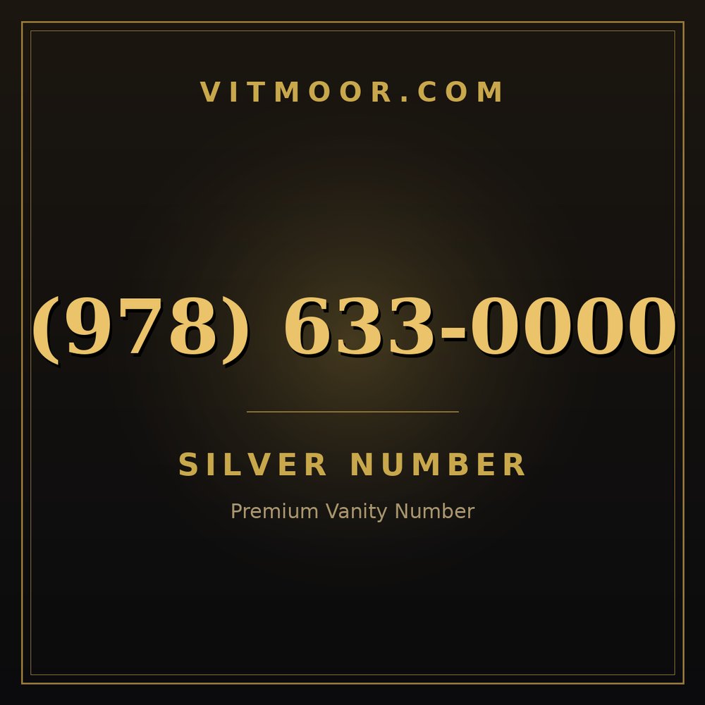 978 633-0000