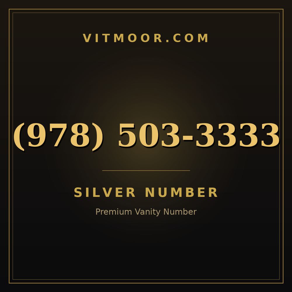 978 503-3333