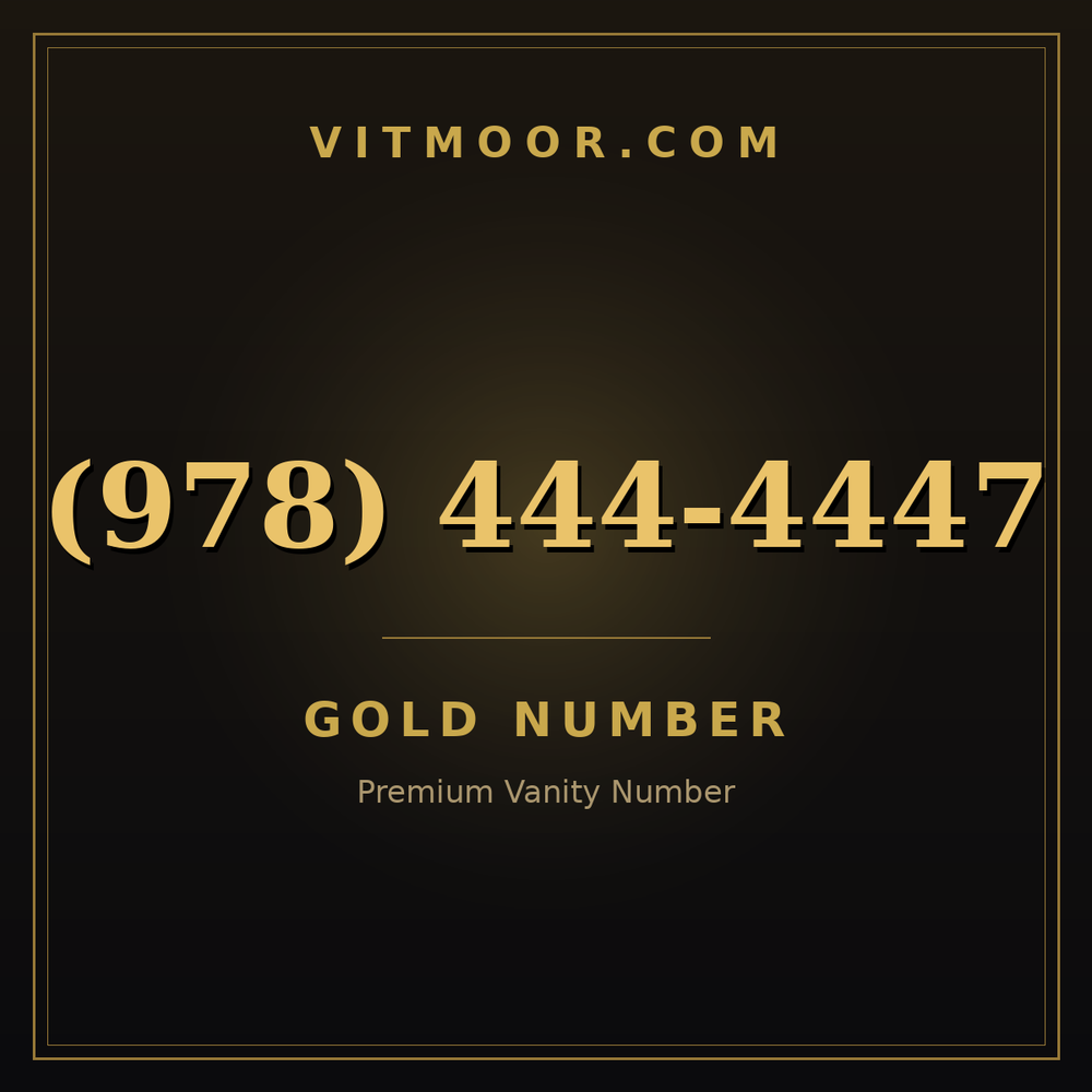 978 444-4447