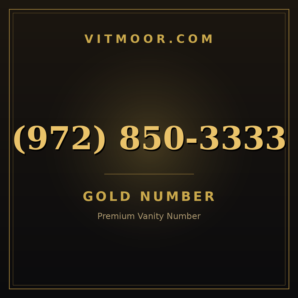 972 850-3333
