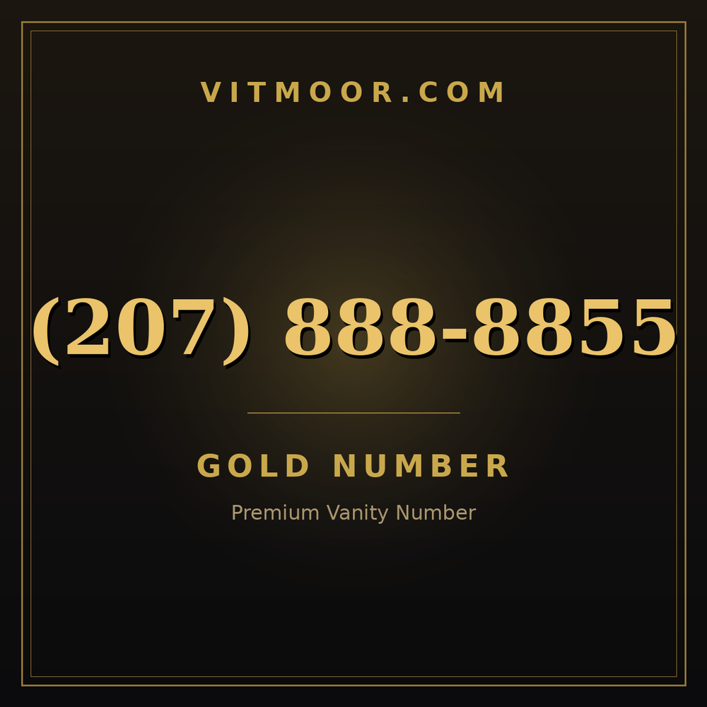 207 888-8855