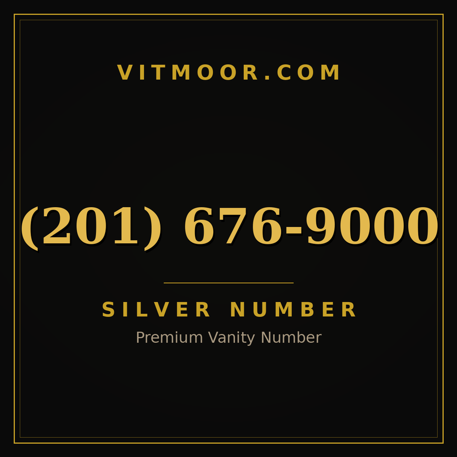 VITMOOR Silver premium number (201) 676-9000
