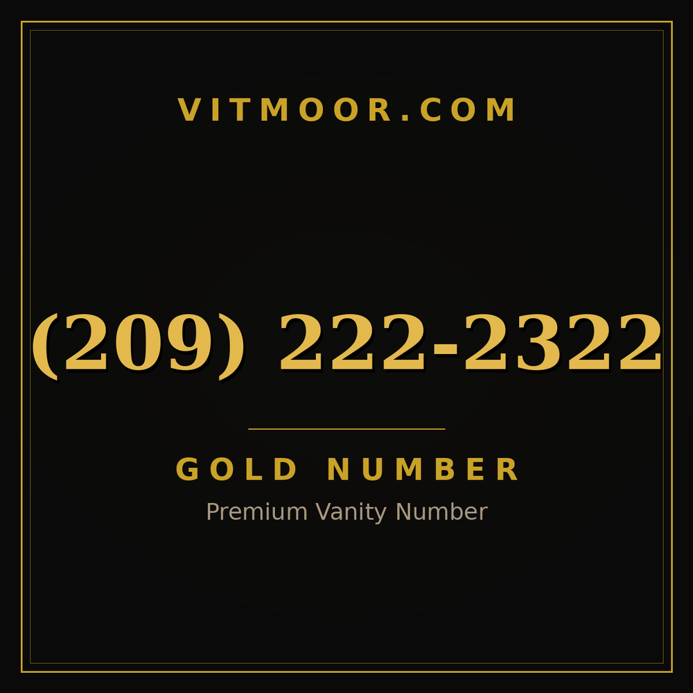209 222-2322