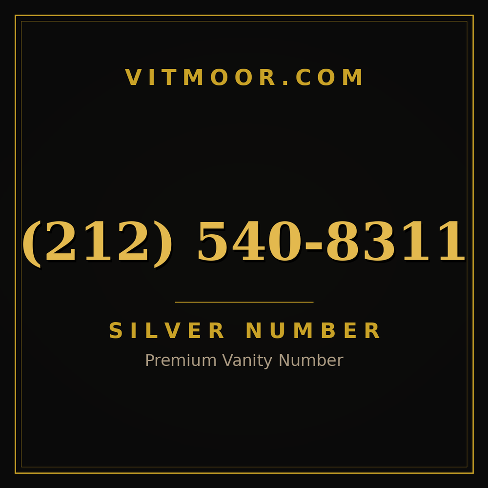 212 540-8311