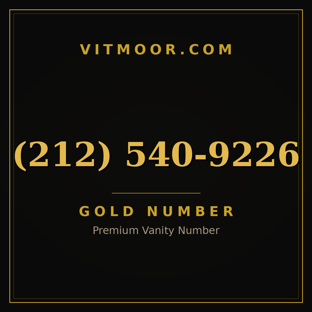212 540-9226