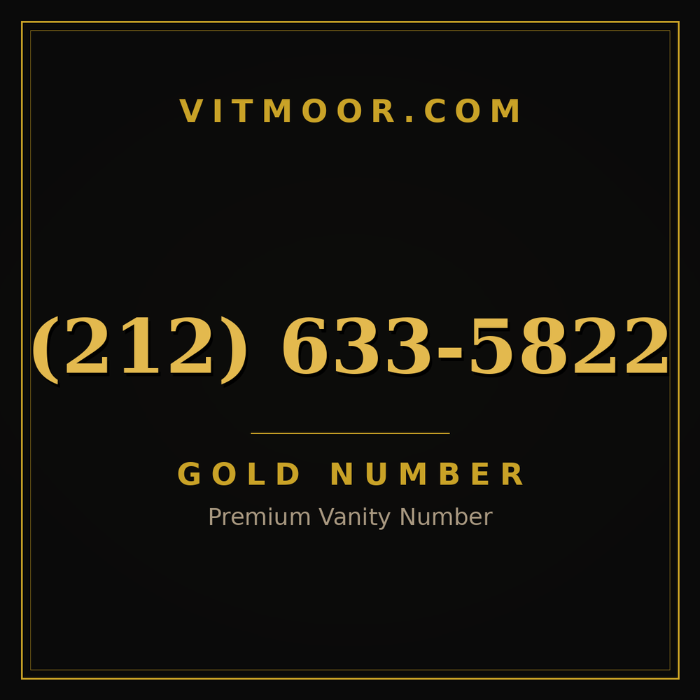 212 633-5822