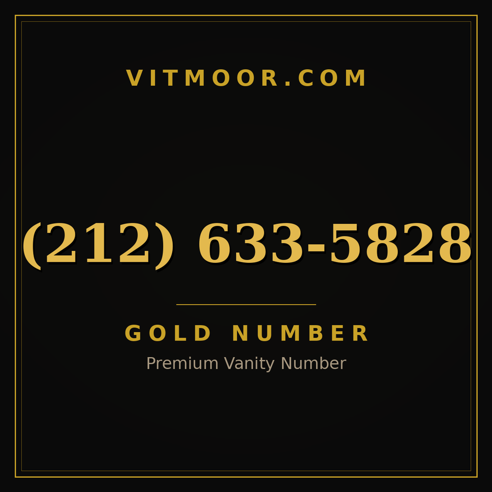 212 633-5828