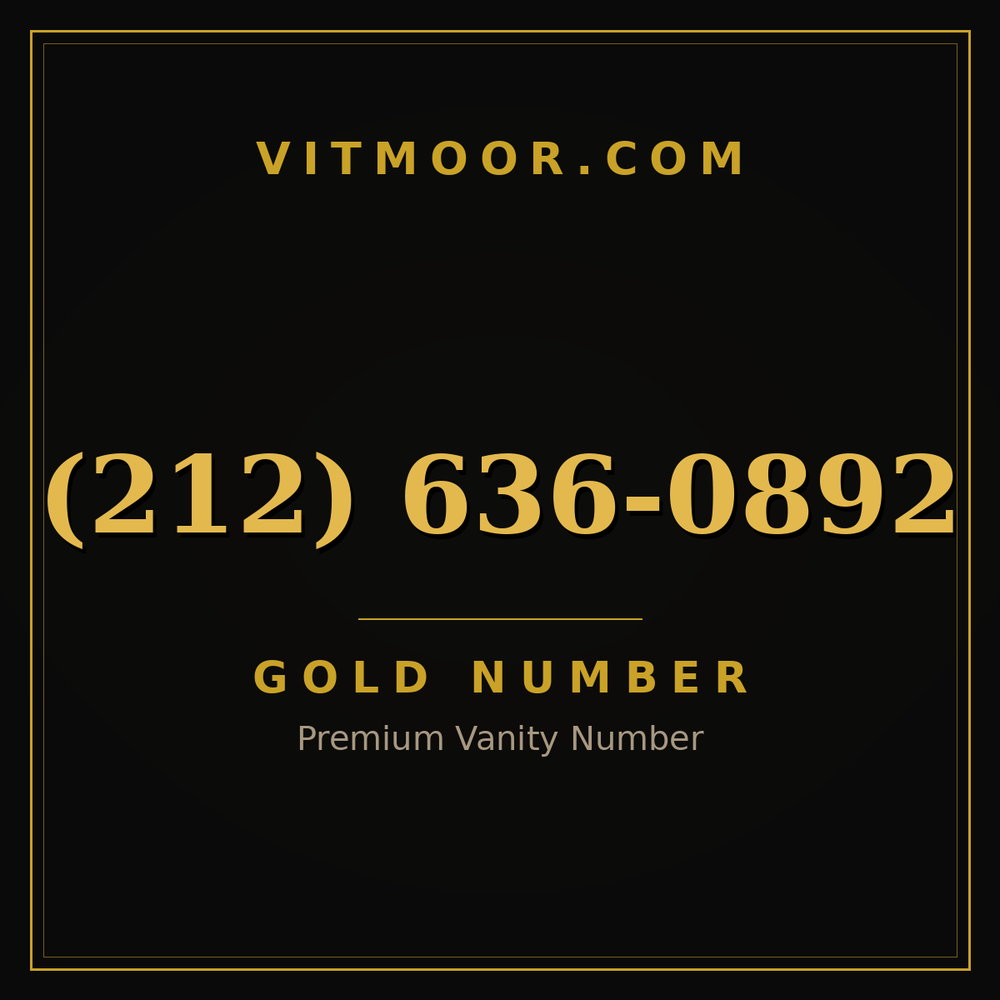 212 636-0892