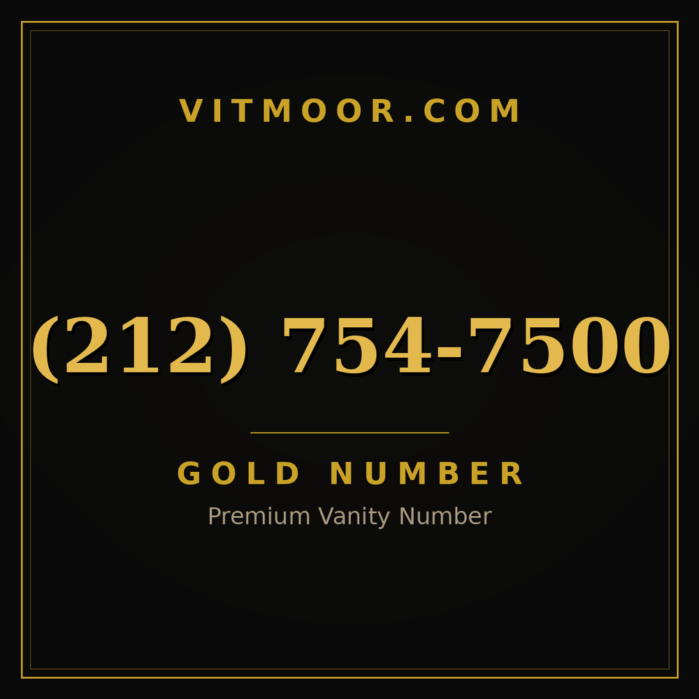 212 754-7500