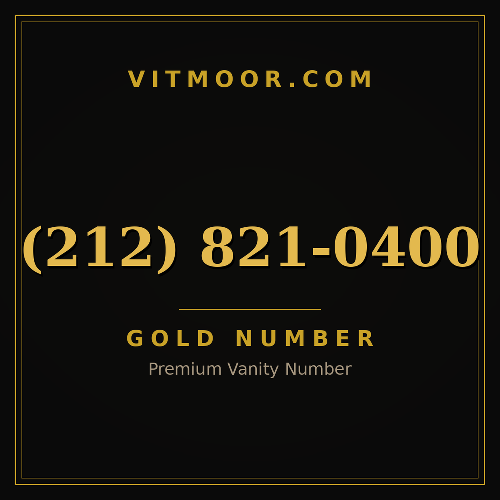 212 821-0400