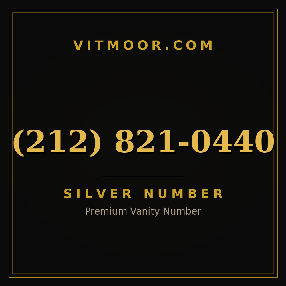 212 821-0440
