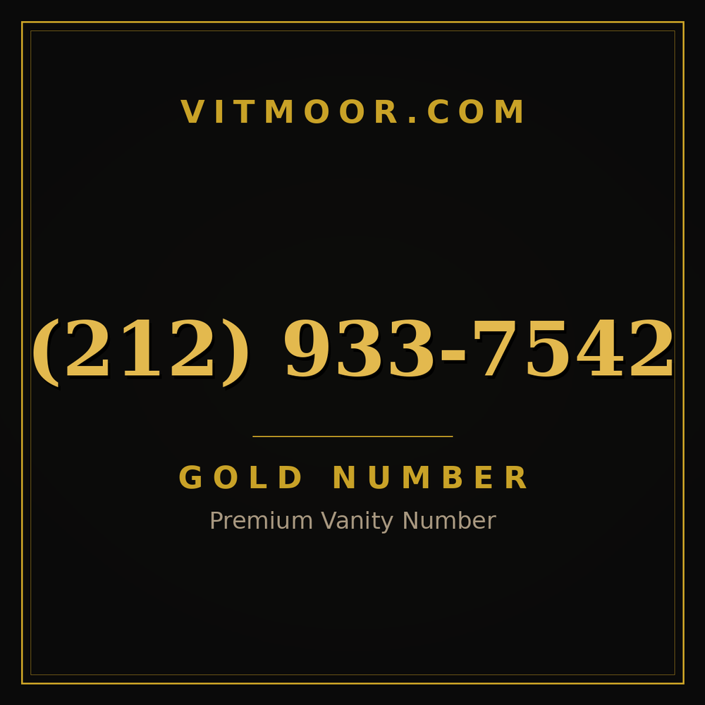 212 933-7542