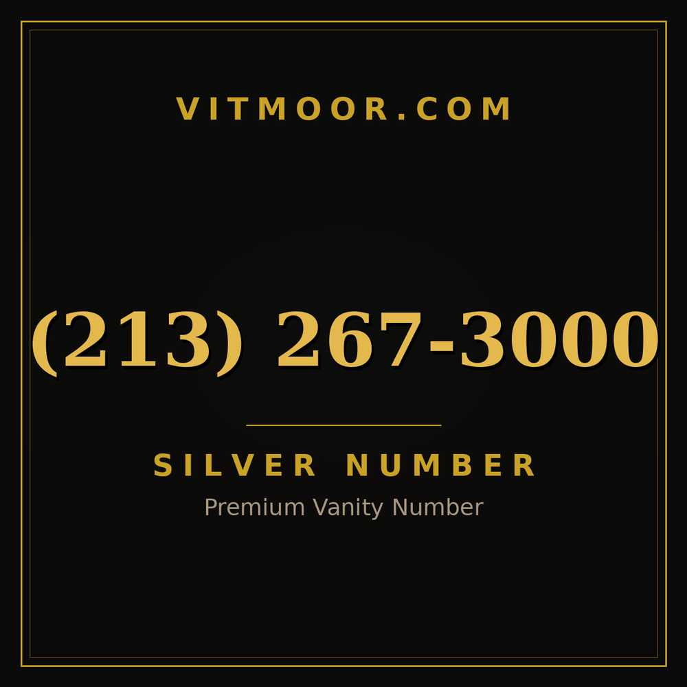 213 267-3000