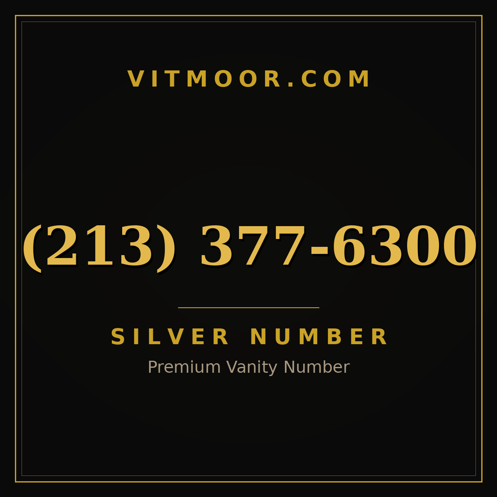 213 377-6300