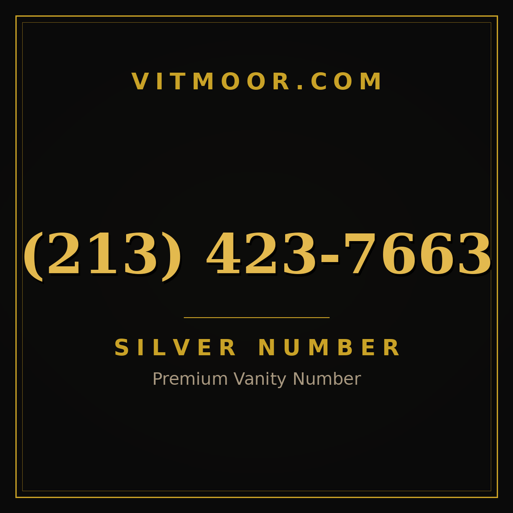 213 423-7663