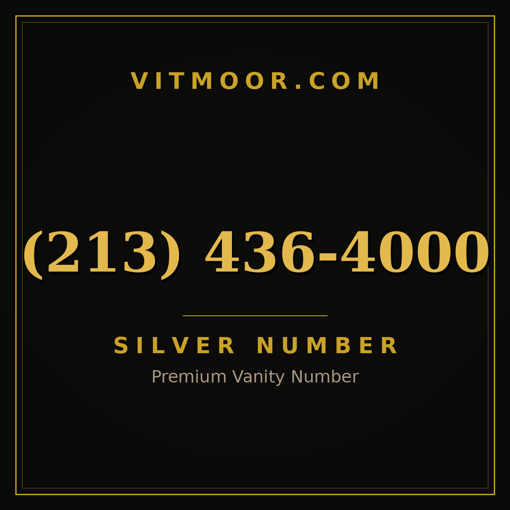 213 436-4000
