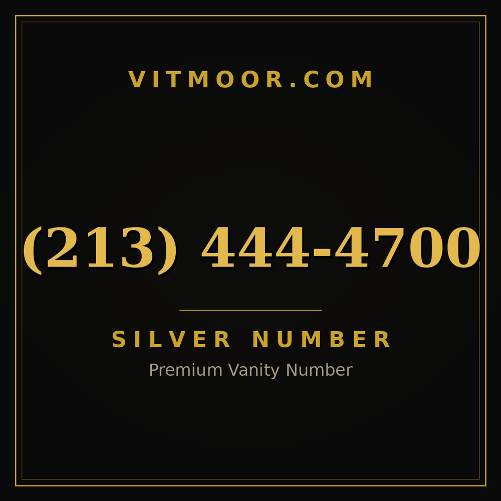 213 444-4700