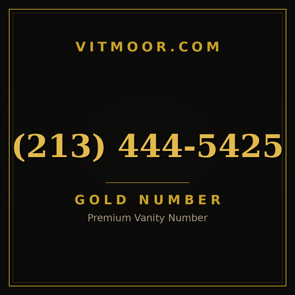 213 444-5425
