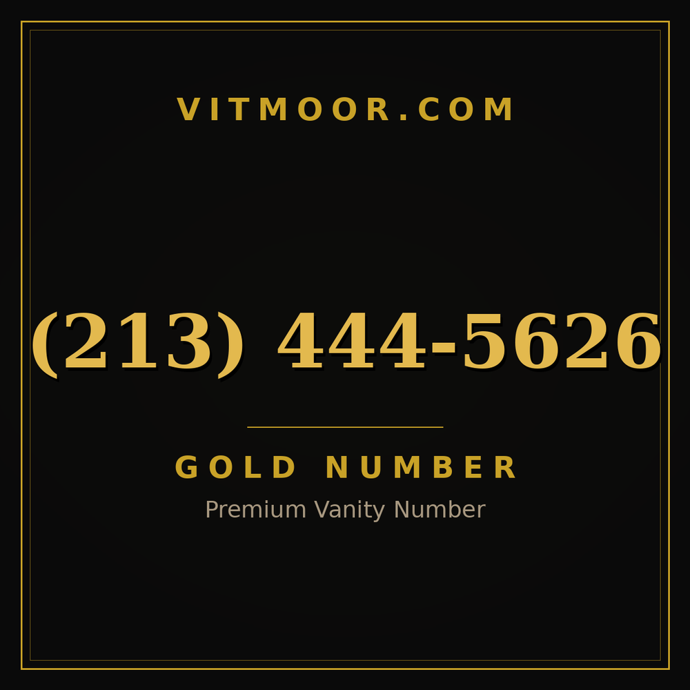 213 444-5626