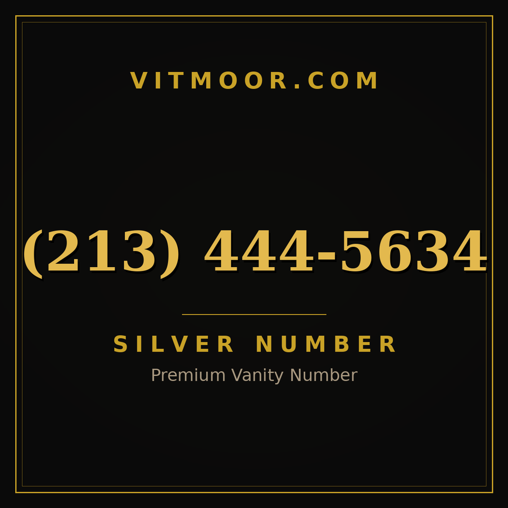 213 444-5634