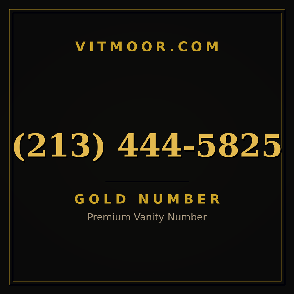 213 444-5825