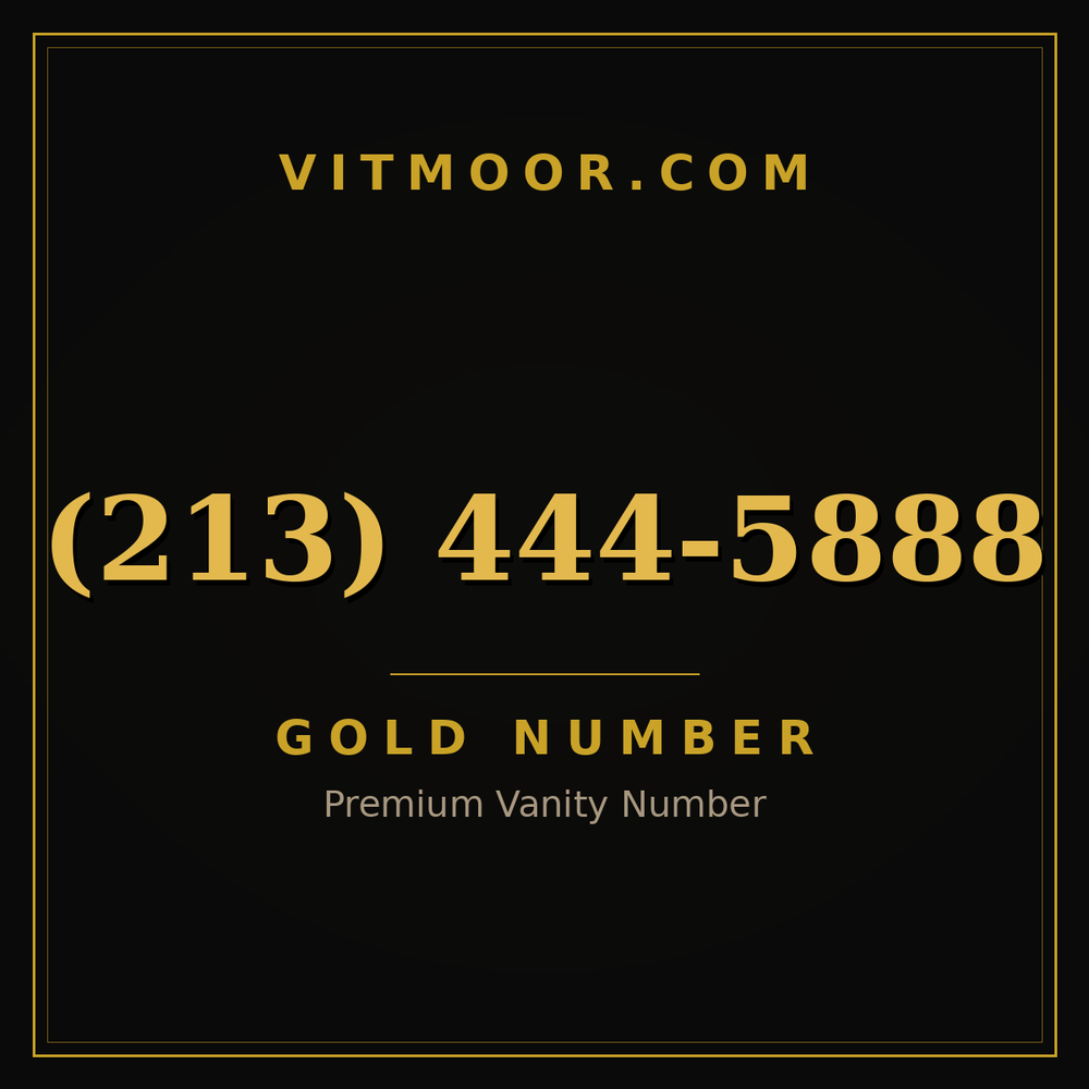213 444-5888