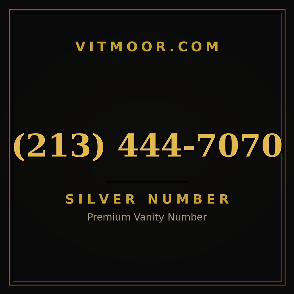 213 444-7070