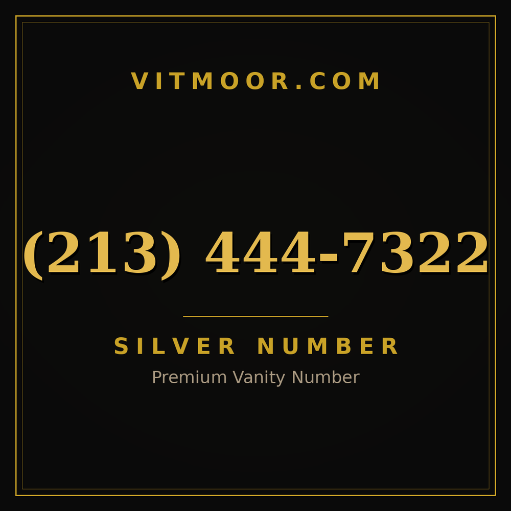213 444-7322