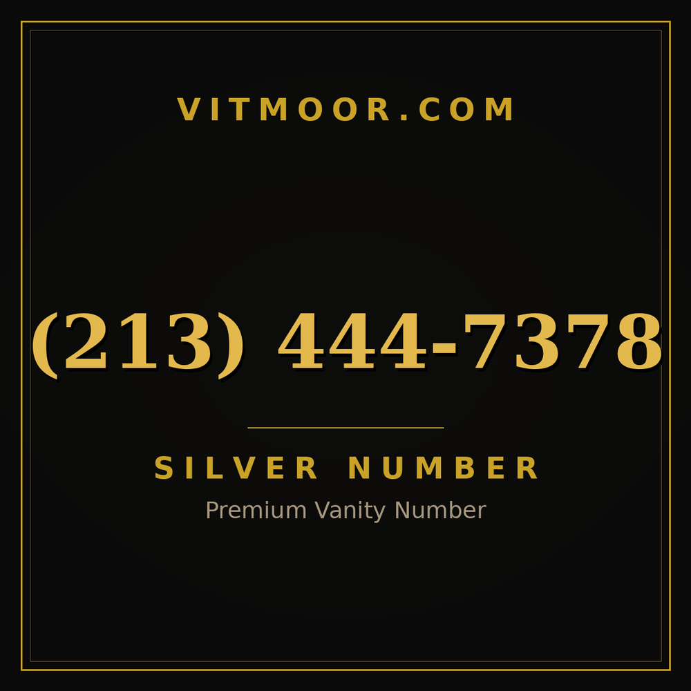 213 444-7378