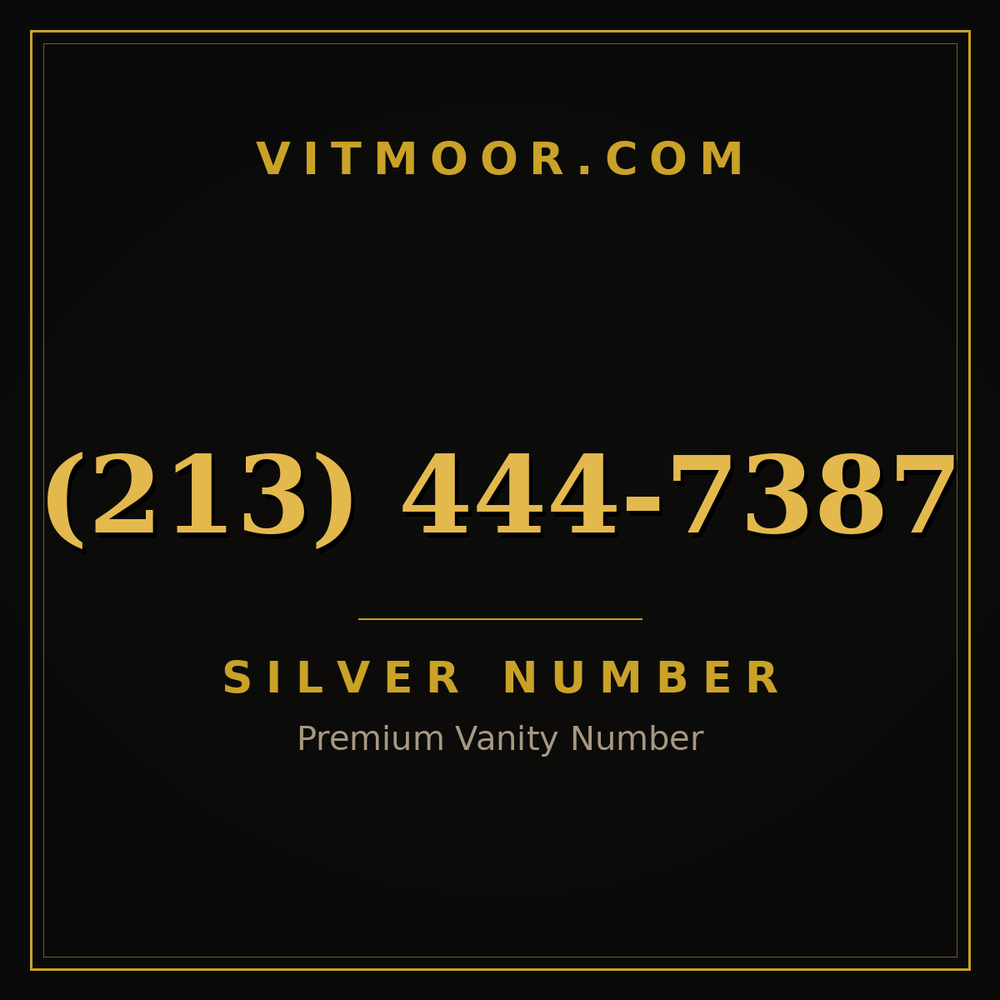213 444-7387