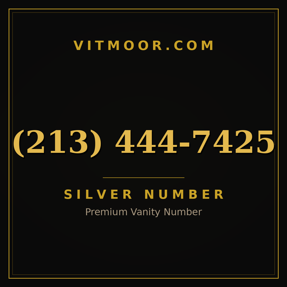 213 444-7425
